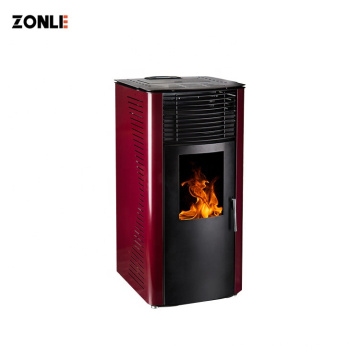 Cast Iron Wood Pellet Stove Home Heater Fire Place for Indoor use